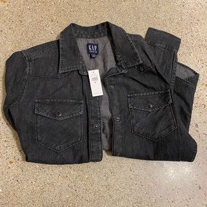 GAP Denim Pearl Snap